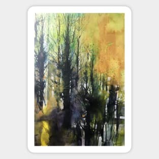 Abstract woods Sticker